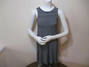 Blue Rain Women's Sleeveless Striped Dress Size 2XS - Picture 1 of 6