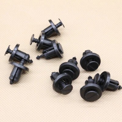 40x Prendedor de Guarnição de Para-choque Clipe Plástico Para Nissan Para Renault Megane Laguna - Imagem 1 de 4