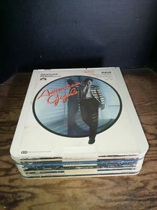 Vintage Lot of 15 CED Video Disc Movies AMERICAN GIGOLO, FLASHDANCE Etc - Picture 1 of 10
