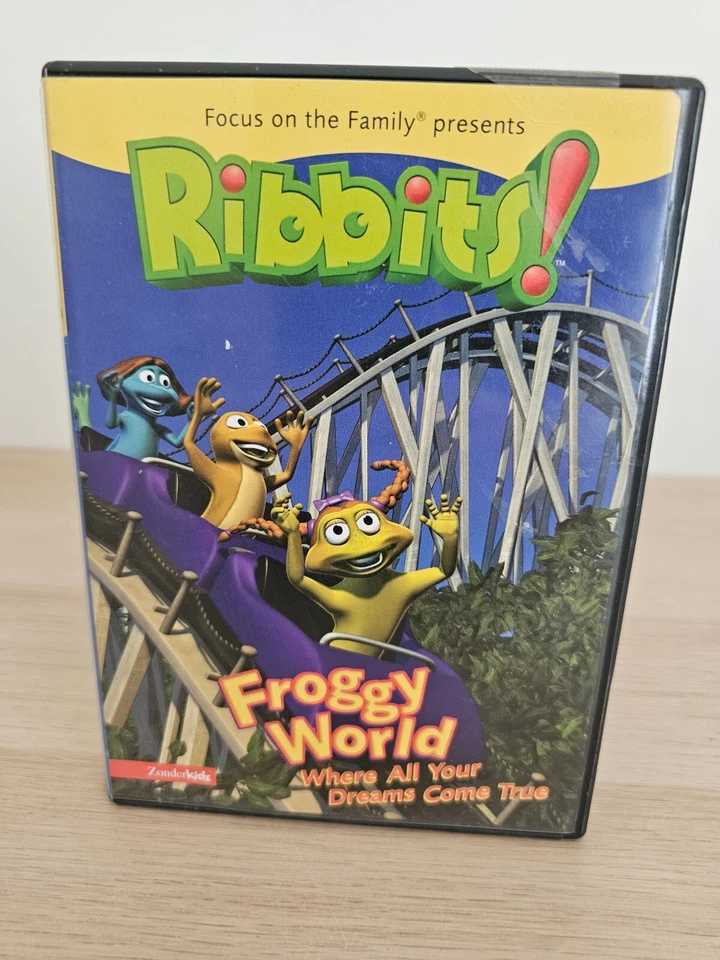 Ribbits Froggy World DVD All Regions NTSC Christian Kids Education Zondervan - Image 1 of 3