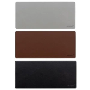 Extra Large Extended XXLG Leather Mouse Pad with Rubberized Base 35.4 X 15.7 In - Picture 1 of 9