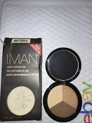 IMAN Paraben Free Luxury CONTOUR TRIO unsealed - Image 1 of 2