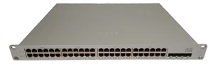 Cisco Meraki MS220-48LP Gigabit Network Switch *Unclaimed* - Afbeelding 1 van 6
