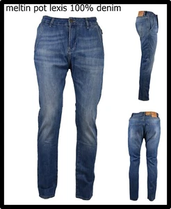Meltin Pot Vaqueros Hombre Chino Pantalones 100% Algodón Regular Luz Verano 44 - Imagen 1 de 11