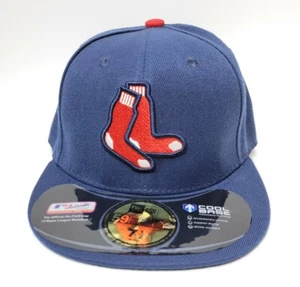 Boston Red Sox MLB New Era 59fifty Mens Navy Blue Baseball Cap Hat - Picture 1 of 5
