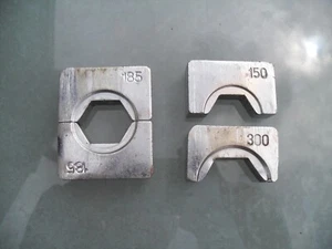 Assorted crimper, crimping dies hydraulic crimp tool. 41mm x 25mm x 11mm thick - Picture 1 of 7