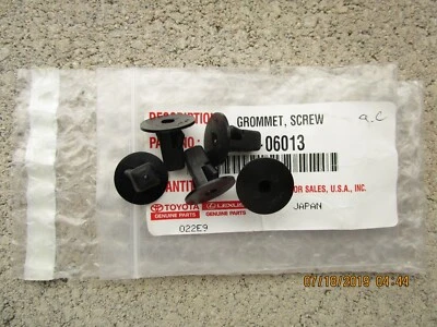05 - 15 TOYOTA TACOMA FENDER SPLASH SHIELD LINER SCREW GROMMET CLIP QTY = 5 NEW - Image 1 of 4
