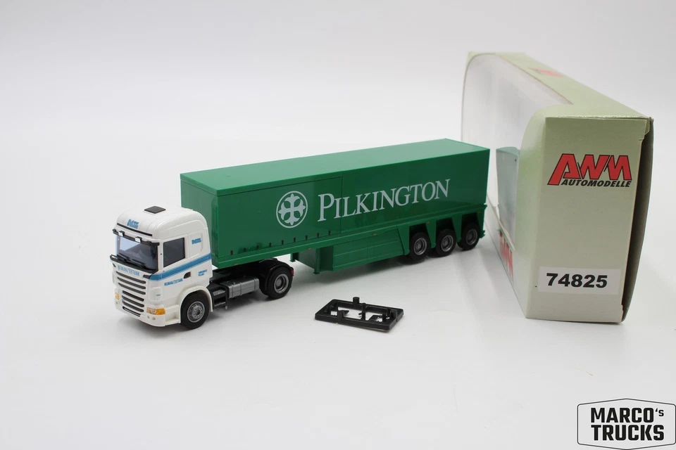Cargador interior de vidrio AWM Scania R05 "PilkingtonNijman/Zeetank" 74825 1:87/AW27 Foto 1 de 1