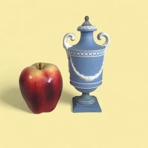 19th C. Wedgwood Pale Blue Jasperware Urn - Picture 1 of 10