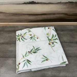 Cortina de ducha Pottery Barn Monique Lhuillier Olive Orchard SIN agujeros leer - Imagen 1 de 7
