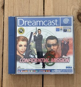 Confidential Mission - Sega Dreamcast PAL - Complete With Manual