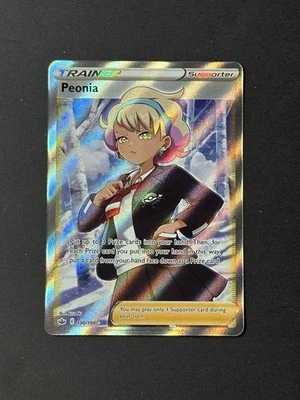 Peonia (Full Art) 196/198 Swsh06: Sword & Shield - Chilling Reign Holo - Image 1 of 4