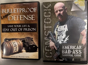 Comstock American Bad Ass Revival DVD +Bulletproof Legal Defense by Peyton Quinn - Picture 1 of 2
