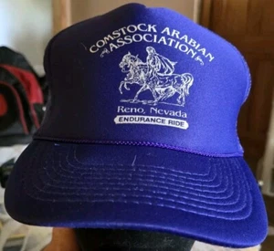 Vintage Comstock Arabian Association Reno Nevada Mesh Snapback Trucker Hat/Cap - Picture 1 of 6