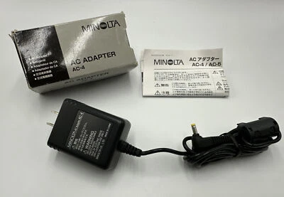 Minolta AC-4 AC Adapter For Minolta Dimage X Cameras - Image 1 of 4