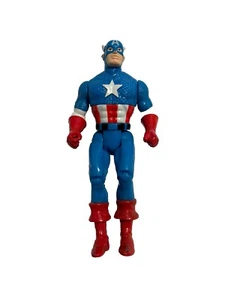 Vintage Marvel - Captain America Action Figure Toy Biz 1990 Avengers - Picture 1 of 2
