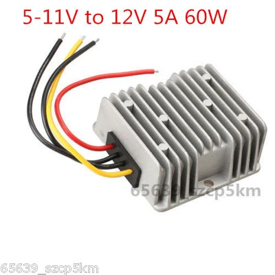 NEW Voltage Booster Power DC Converter Regulator 5V(5-11V) Step up to 12V 5A 60W - Image 1 of 3