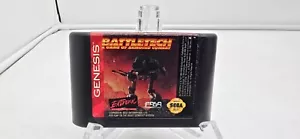 SEGA Genesis Battletech: Un Gioco di Combattimento Corazzato *Testato e Funzionante* SOLO Carrello - Foto 1 di 3