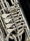 C/Bb Silver 5 Rotary Hirsbrunner Tuba