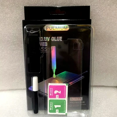 Vidrio Protector de Pantalla Templado 适用于三星 Galaxy S20 S10 S9 S8 注 — 第 1/4 张图片