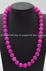 Beautiful 6/8/10/12/14Mm Pink Sugilite Round Gemstone Beads Necklace 18" Aaa+