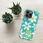 Snap case for iPhone® - Flowers Mint