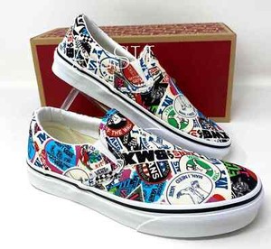 multicolor vans shoes