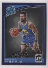 2018-19 Panini Donruss Optic Rated Purple Prizm Jacob Evans III #178 Rookie RC