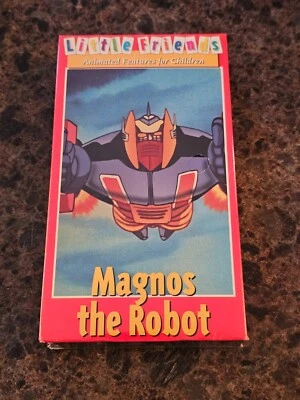BRAND NEW Little Friends MAGNOS THE ROBOT (VHS; 1994) RARE Sealed OOP - Image 1 of 4