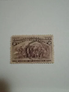 1892 Landing of Columbus stamp US postage - Picture 1 of 1