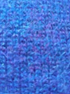 blue purple knit wool fabric  60" x 100" - Picture 1 of 4