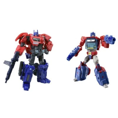 Japan Transformers TLK-EX Optimus Prime & Orion Packs Set [Amazon.co.jp] Limited - Image 1 of 4