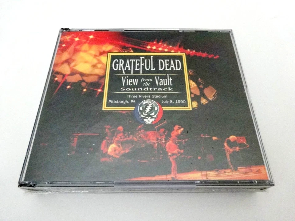 Grateful Dead View From The Vault Soundtrack Pittsburgh Three Rivers 7/8/90 3 CD - Image 1 of 4