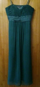 Abendkleid Gr. 44 bodenlang v. MONTEGO Abi Ballkleid grün gefüttert Designerware - Bild 1 von 7
