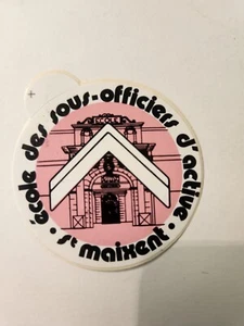 Autocollant Sticker - ARMEE de TERRE École Sous Officiers - Jeunesse dynamique - Imagen 1 de 1