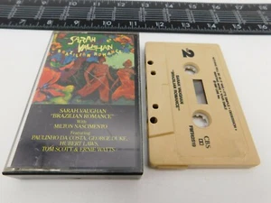 Vintage Sarah Vaughan Cassette Brazilian Romance Audio Tape FMT-42519 Tan - Picture 1 of 3