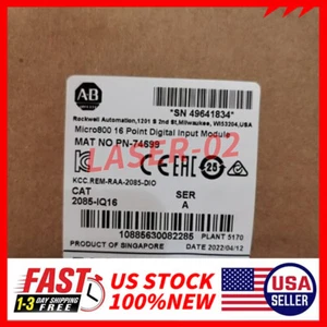 2024 US più recente Allen-Bradley sigillato 2085-IQ16 Micro800 modulo di ingresso digitale - Foto 1 di 3