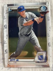 2020 Bowman Chrome Bobby Witt Jr BCP-25 1st Bowman Chrome Kansas City Royals📈 - Picture 1 of 6