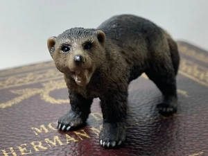 RETIRED Schleich Wolverine 14646 - 2010 Rare Vintage Collectible animal figurine - Picture 1 of 9