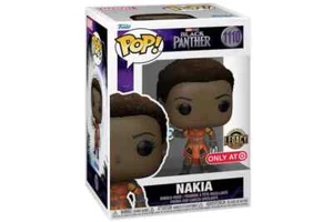 ¡FUNKO POP! MARVEL: PANTERA NEGRA - NAKIA 1110 TARGET FIGURA DE VINILO EXCLUSIVA NUEVA - Imagen 1 de 2