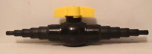 Kockney koi 1.5 inch solvent weld ball valve plus stepped hose tails GREAT VALUE - Picture 1 of 1