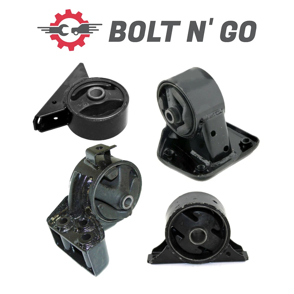 Montaje de motor y transmisión de 4 piezas para Dodge Colt/Eagle Summit/Mitsubishi Foto 1 de 4