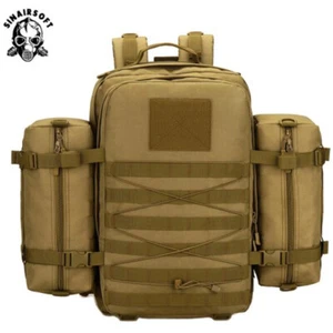 45L Taktische Armee Rucksack Angriffspack Militär Outdoor Camping Rucksack Tasche - Bild 1 von 23