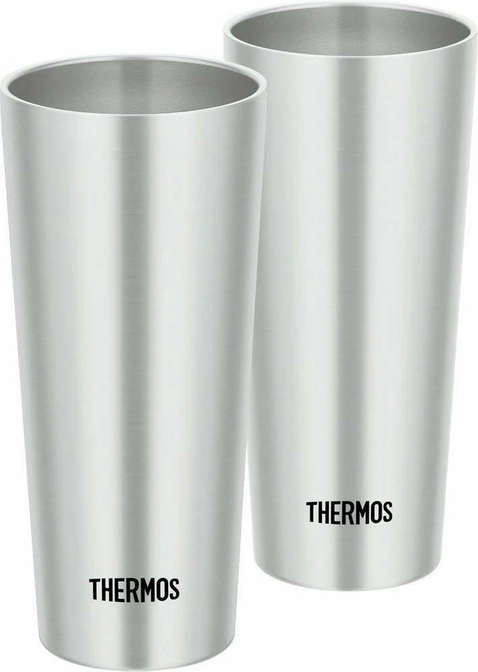 Thermos Vacuum Insulation Tumbler Set of 2 400ml Stainless Jdi400p S