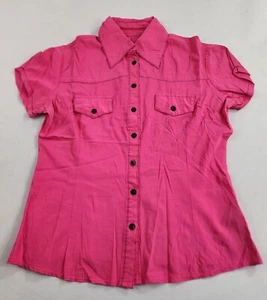 Top Bluse Shirt Damen M Medium Rosa Damen MA - Bild 1 von 5