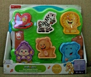 Rompecabezas canciones sonidos y fases de animales de granja zoológico de Fisher-Price Laugh & Learn *nuevo* - Imagen 1 de 2