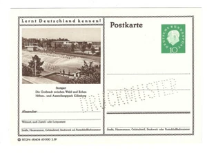 P 41 Picture Postcard Hot 10 Penny Heuss Stuttgart 68/404 - Imagen 1 de 1