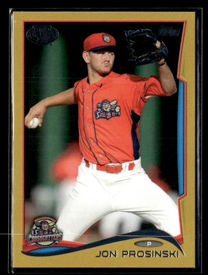 Jon Prosinski 2014 Topps Pro Debut Gold 8/50 #160 - Image 1 of 2