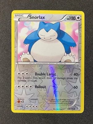 Snorlax Black & White Boundaries Crossed Reverse Holo 109/149 LP+ Rare - Image 1 of 2