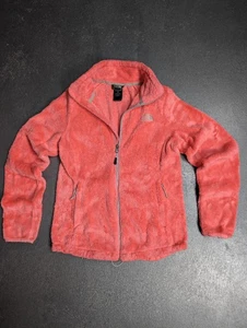 The North Face Zip-Up Fleece Jacket Womens Small Pink - Picture 1 of 8